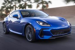 2022 Subaru BRZ in blue.